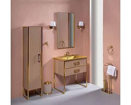 Santeh-Crystal.ru: Тумба под раковину Boheme Armadi Art Monaco 80 866-080-CPG Капучино глянец Золото Приобрести Тумба под раковину Boheme Armadi Art Monaco 80 866-080-CPG Капучино глянец Золото в магазине сантехники Santeh-Crystal.ru