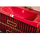 Заказать Тумба под раковину Boheme Armadi Art Monaco 80 866-080-RG Бордо глянец Золото в магазине сантехники Santeh-Crystal.ru