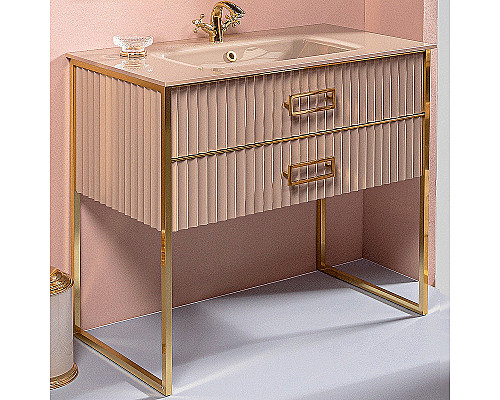Santeh-Crystal.ru: Тумба под раковину Boheme Armadi Art Monaco 100 866-100-CPG Капучино глянец Золото Заказать Тумба под раковину Boheme Armadi Art Monaco 100 866-100-CPG Капучино глянец Золото в магазине сантехники Santeh-Crystal.ru