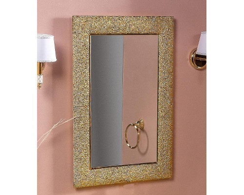 Зеркало Boheme Armadi Art NeoArt Aura 60 536 с подсветкой Золото