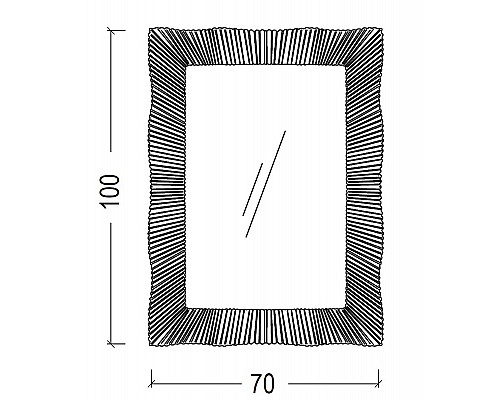 Заказать Зеркало Boheme Armadi Art NeoArt Soho 70 561 с подсветкой Белый глянец в магазине сантехники Santeh-Crystal.ru