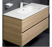 Тумба под раковину Boheme Armadi Art Vallessi 80 837-080-L подвесная Дуб светлый матовый