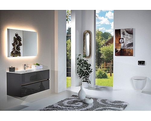 Santeh-Crystal.ru: Тумба под раковину Boheme Armadi Art Vallessi 80 837-080-A glossy подвесная Антрацит глянец Заказать Тумба под раковину Boheme Armadi Art Vallessi 80 837-080-A glossy подвесная Антрацит глянец в магазине сантехники Santeh-Crystal.ru
