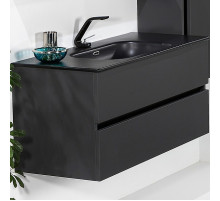 Тумба под раковину Boheme Armadi Art Vallessi 80 837-080-A matt подвесная Антрацит матовый