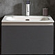 Заказать Тумба под раковину Boheme Armadi Art Vallessi 60 837-060-A matt подвесная Антрацит матовый в магазине сантехники Santeh-Crystal.ru