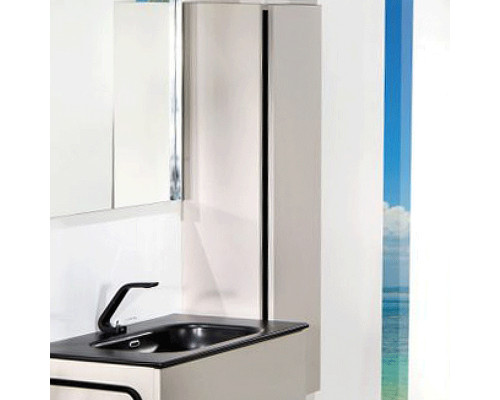 Заказать Шкаф пенал Boheme Armadi Art Vallessi 35 836-C matt подвесной Кашемир матовый в магазине сантехники Santeh-Crystal.ru