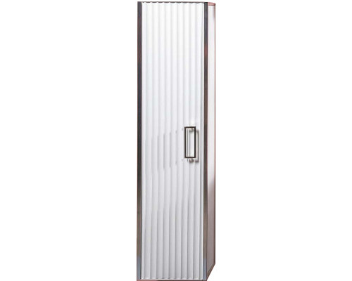 Заказать Шкаф пенал Boheme Armadi Art Monaco 35 868-WCR подвесной Белый глянец Хром в магазине сантехники Santeh-Crystal.ru