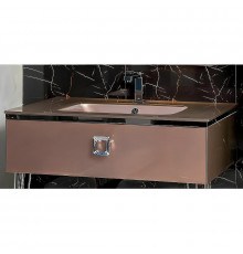 Тумба под раковину Boheme Armadi Art Lucido 80 770-080-PU подвесная Лиловая