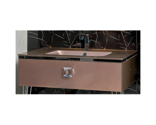 Тумба под раковину Boheme Armadi Art Lucido 80 770-080-PU подвесная Лиловая