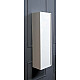 Купить Шкаф пенал Boheme Armadi Art Vallessi 35 836-W подвесной Белый глянец в магазине сантехники Santeh-Crystal.ru
