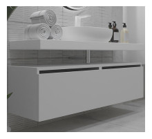 Тумба Boheme Armadi Art Flat Vallessi Uno-S 120 897-120-W подвесная Белый глянец