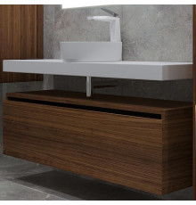 Тумба Boheme Armadi Art Vallessi UNO-S 100 897-100-D подвесная Dark Oak
