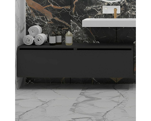 Тумба Boheme Armadi Art Flat Vallessi Uno-S 140 897-140-A glossy подвесная Антрацит глянец