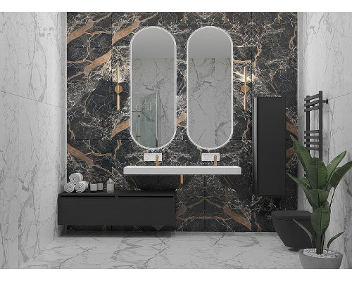 Тумба Boheme Armadi Art Flat Vallessi Uno-S 140 897-140-A glossy подвесная Антрацит глянец