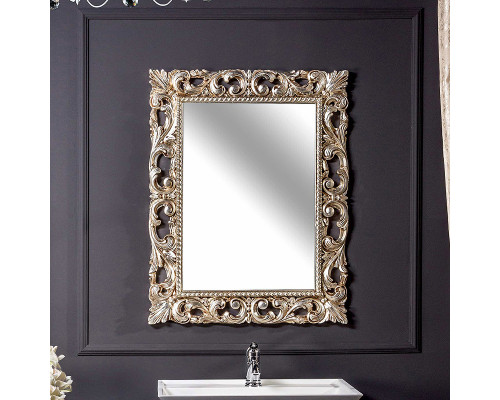 Приобрести Зеркало Boheme Armadi Art NeoArt 75 516 Серебро в магазине сантехники Santeh-Crystal.ru