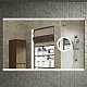 Купить Зеркало Boheme Armadi Art Vallessi 100 541 с подсветкой с сенсорным выключателем в магазине сантехники Santeh-Crystal.ru