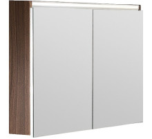 Зеркальный шкаф Boheme Armadi Art Vallessi 80 547-D с подсветкой Dark oak