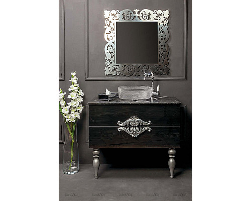 Santeh-Crystal.ru: Зеркало Boheme Armadi Art Caprice 80 562 с подсветкой Серебро поталь Купить Зеркало Boheme Armadi Art Caprice 80 562 с подсветкой Серебро поталь в магазине сантехники Santeh-Crystal.ru