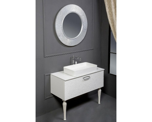 Зеркало Boheme Armadi Art Shine 82 528-W Light с подсветкой Белое