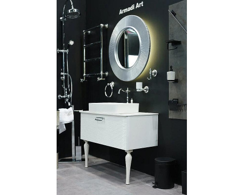 Зеркало Boheme Armadi Art Shine 82 528-W Light с подсветкой Белое