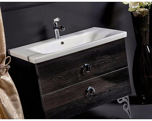Santeh-Crystal.ru: Тумба под раковину Boheme Armadi Art NeoArt 80 830-080-BW подвесная Black Wood Купить Тумба под раковину Boheme Armadi Art NeoArt 80 830-080-BW подвесная Black Wood в магазине сантехники Santeh-Crystal.ru