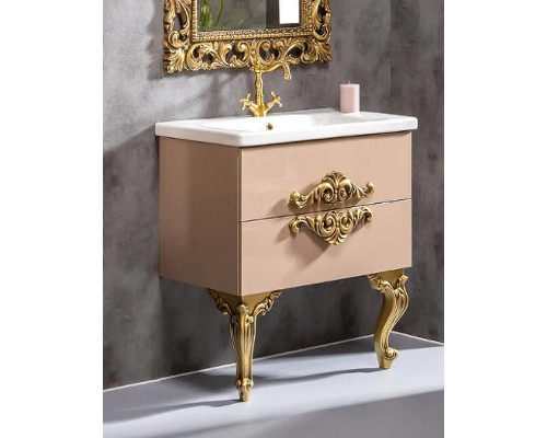 Тумба под раковину Boheme Armadi Art NeoArt 80 830-080-CP подвесная Cappucino