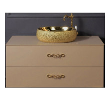 Тумба под раковину Boheme Armadi Art NeoArt 110 831-110-CP подвесная Cappucino