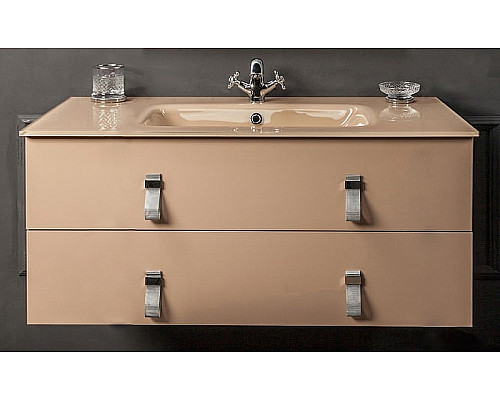 Приобрести Тумба под раковину Boheme Armadi Art NeoArt 110 831-110-CP подвесная Cappucino в магазине сантехники Santeh-Crystal.ru