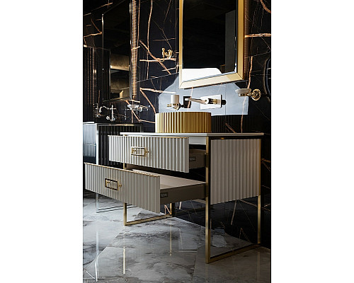 Santeh-Crystal.ru: Тумба под раковину Boheme Armadi Art Monaco 80 867-080-WG Белая глянец Золото Приобрести Тумба под раковину Boheme Armadi Art Monaco 80 867-080-WG Белая глянец Золото в магазине сантехники Santeh-Crystal.ru