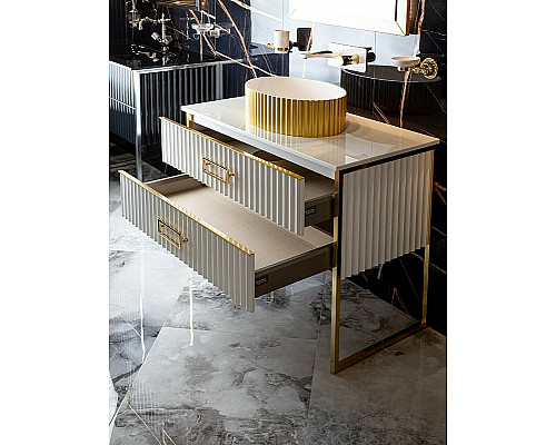 Santeh-Crystal.ru: Тумба под раковину Boheme Armadi Art Monaco 80 867-080-WG Белая глянец Золото Приобрести Тумба под раковину Boheme Armadi Art Monaco 80 867-080-WG Белая глянец Золото в магазине сантехники Santeh-Crystal.ru