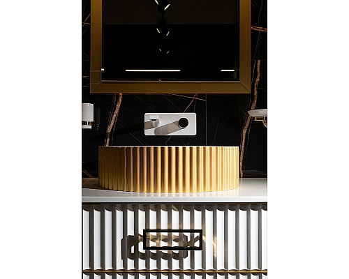 Santeh-Crystal.ru: Тумба под раковину Boheme Armadi Art Monaco 80 867-080-WG Белая глянец Золото Приобрести Тумба под раковину Boheme Armadi Art Monaco 80 867-080-WG Белая глянец Золото в магазине сантехники Santeh-Crystal.ru
