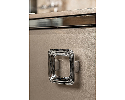 Купить Тумба под раковину Boheme Armadi Art Lucido 100 770-100-CP подвесная Капучино в магазине сантехники Santeh-Crystal.ru