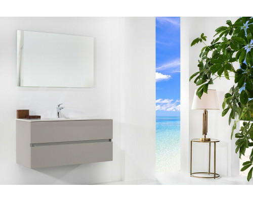 Заказать Тумба под раковину Boheme Armadi Art Vallessi 100 837-100-C mat подвесная Кашемир матовый в магазине сантехники Santeh-Crystal.ru