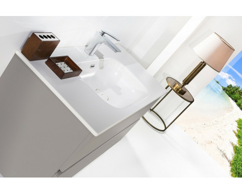 Заказать Тумба под раковину Boheme Armadi Art Vallessi 100 837-100-C mat подвесная Кашемир матовый в магазине сантехники Santeh-Crystal.ru