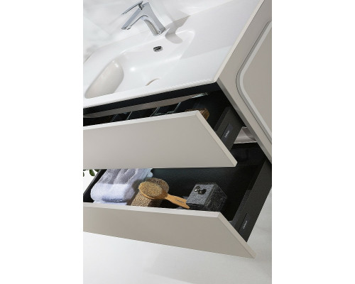 Заказать Тумба под раковину Boheme Armadi Art Vallessi 100 837-100-C mat подвесная Кашемир матовый в магазине сантехники Santeh-Crystal.ru