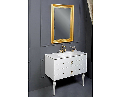 Santeh-Crystal.ru: Тумба под раковину Boheme Armadi Art Vallessi Avangarde Piazza 80 841-080-WG подвесная Белый Золото Приобрести Тумба под раковину Boheme Armadi Art Vallessi Avangarde Piazza 80 841-080-WG подвесная Белый Золото в магазине сантехники Santeh-Crystal.ru