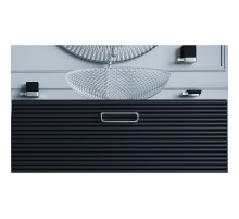 Тумба под раковину Boheme Armadi Art Vallessi Avangarde Linea 80 842-080-BCR подвесная Черная Хром