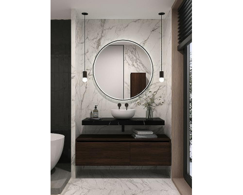 Столешница под раковину Boheme Armadi Art Flat 100 869-100-NM Черный мрамор