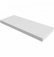 Столешница под раковину Boheme Armadi Art Flat 120 869-120-CLCT Белый мрамор