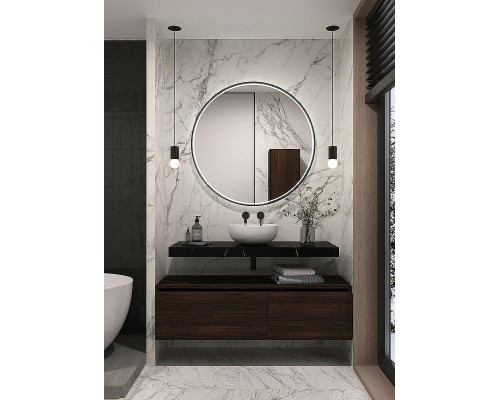 Столешница под раковину Boheme Armadi Art Flat 120 869-120-NM Черный мрамор