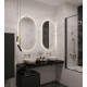 Столешница под раковину Boheme Armadi Art Flat 160 869-160-NM Черный мрамор
