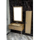 Шкаф пенал Boheme Armadi Art Lucido 35 772-Light Gold подвесной Светлое золото