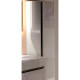 Шкаф пенал Boheme Armadi Art Vallessi 35 836-C glossy подвесной Кашемир глянец