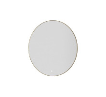 Зеркало Boheme Modern 80 545-80-G с подсветкой цвет Золото с сенсорным выключателем и подогревом