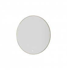 Зеркало Boheme Modern 80 545-80-G с подсветкой цвет Золото с сенсорным выключателем и подогревом
