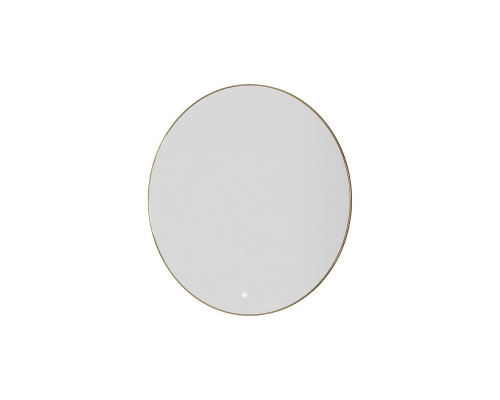 Зеркало Boheme Modern 80 545-80-G с подсветкой цвет Золото с сенсорным выключателем и подогревом