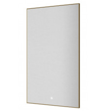 Зеркало Boheme Modern 60 569-MG с подсветкой цвет Золото матовое с сенсорным выключателем и подогревом