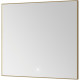 Зеркало Boheme Modern 80x70 543-080-G с подсветкой Золото с сенсорным выключателем и подогревом