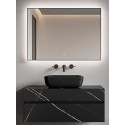 Зеркало Boheme Modern 100x70 543-100-G с подсветкой Золото с сенсорным выключателем и подогревом