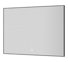 Зеркало Boheme Modern 100x70 543-100-GM с подсветкой Оружейная сталь с сенсорным выключателем и подогревом